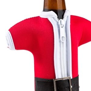 NWT Tipsy Elves Santa Bottle Sleeve & Bottle Opener beer soda
